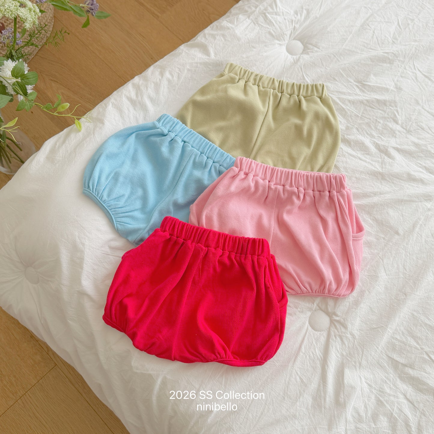 【PRE-ODER 10%OFF 〆6.30(火)】4.Pepe Ribbed Pants