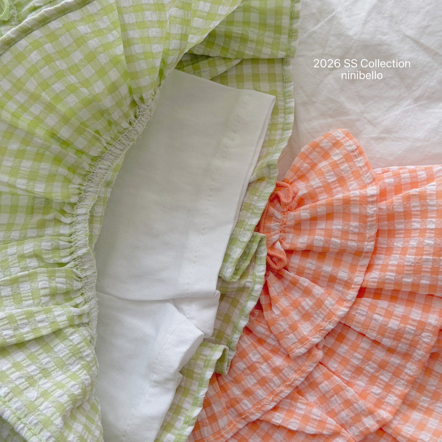 【PRE-ODER 10%OFF 〆6.30(火)】3.Saekom Tiered Skirt