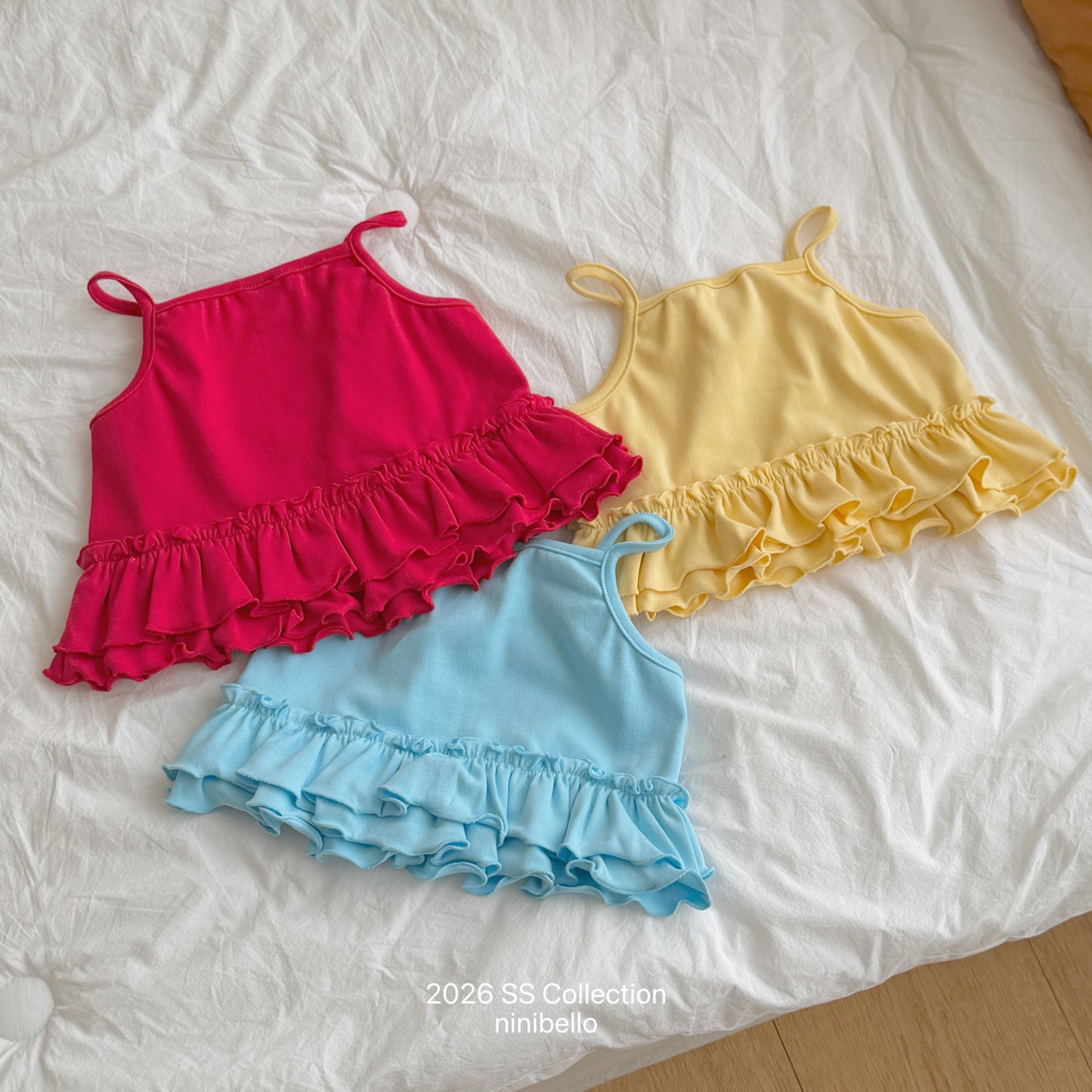 【PRE-ODER 10%OFF 〆6.30(火)】7.Joy Heart Eyelet Sleeveless Top