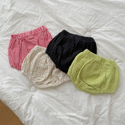 【PRE-ODER 10%OFF 〆6.30(火)】3.(BEBE 3) Kong Kong Button Bloomers