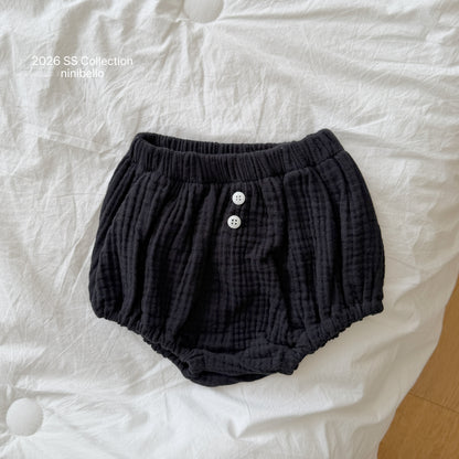 【PRE-ODER 10%OFF 〆6.30(火)】3.(BEBE 3) Kong Kong Button Bloomers