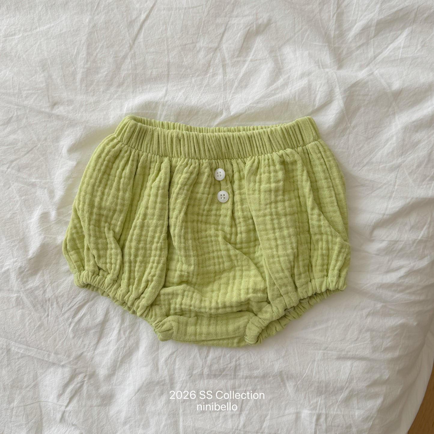 【PRE-ODER 10%OFF 〆6.30(火)】3.(BEBE 3) Kong Kong Button Bloomers