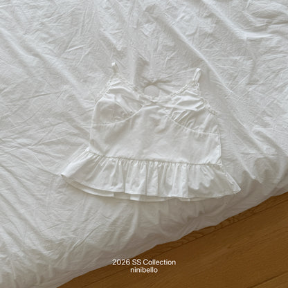 【PRE-ODER 10%OFF 〆6.30(火)】13.La Vie En Sleeveless Blouse