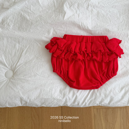 【PRE-ODER 10%OFF 〆6.30(火)】1.(BEBE 1) Pepe Frill Bloomers