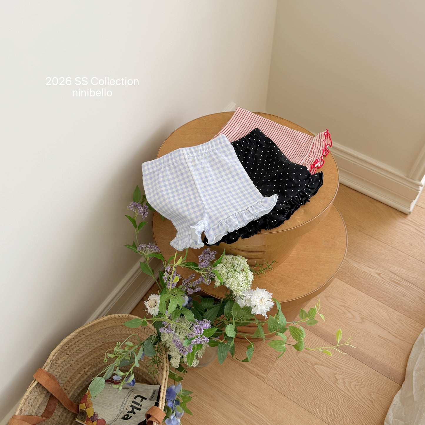 【PRE-ODER 10%OFF 〆6.30(火)】12.Mimi 3/4 Frill Leggings