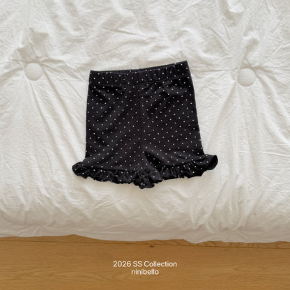 【PRE-ODER 10%OFF 〆6.30(火)】12.Mimi 3/4 Frill Leggings