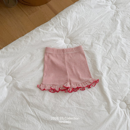 【PRE-ODER 10%OFF 〆6.30(火)】12.Mimi 3/4 Frill Leggings