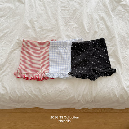 【PRE-ODER 10%OFF 〆6.30(火)】12.Mimi 3/4 Frill Leggings