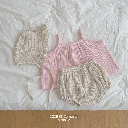 【PRE-ODER 10%OFF 〆6.30(火)】4.(BEBE 4) Momo Sleeveless Top
