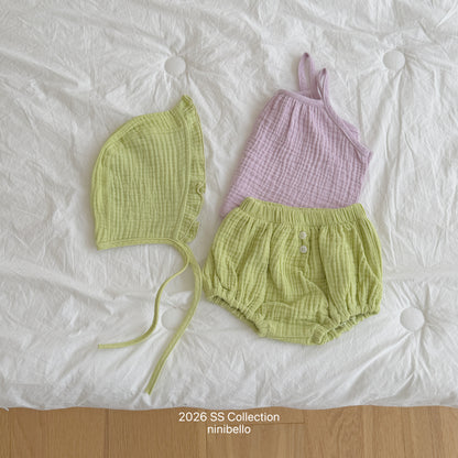 【PRE-ODER 10%OFF 〆6.30(火)】4.(BEBE 4) Momo Sleeveless Top