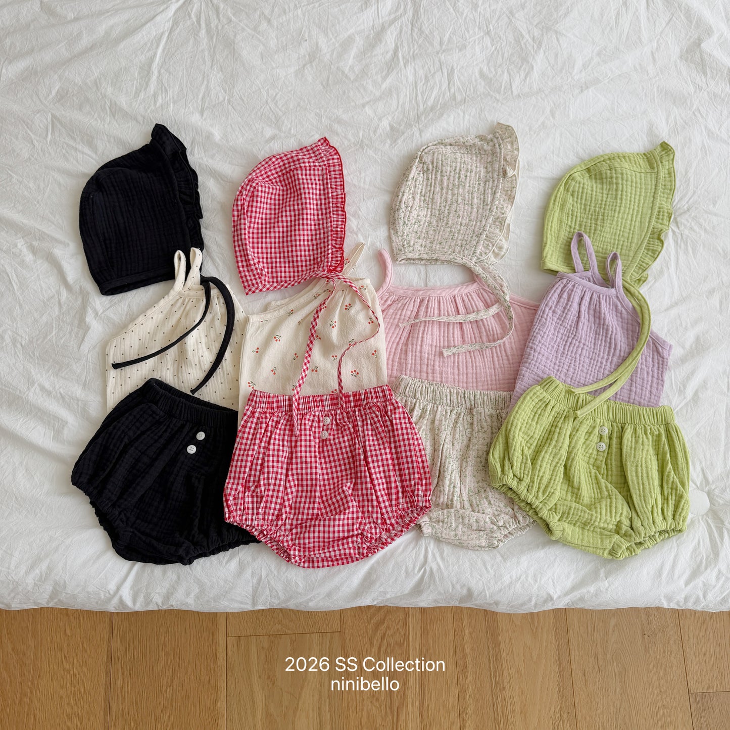 【PRE-ODER 10%OFF 〆6.30(火)】3.(BEBE 3) Kong Kong Button Bloomers