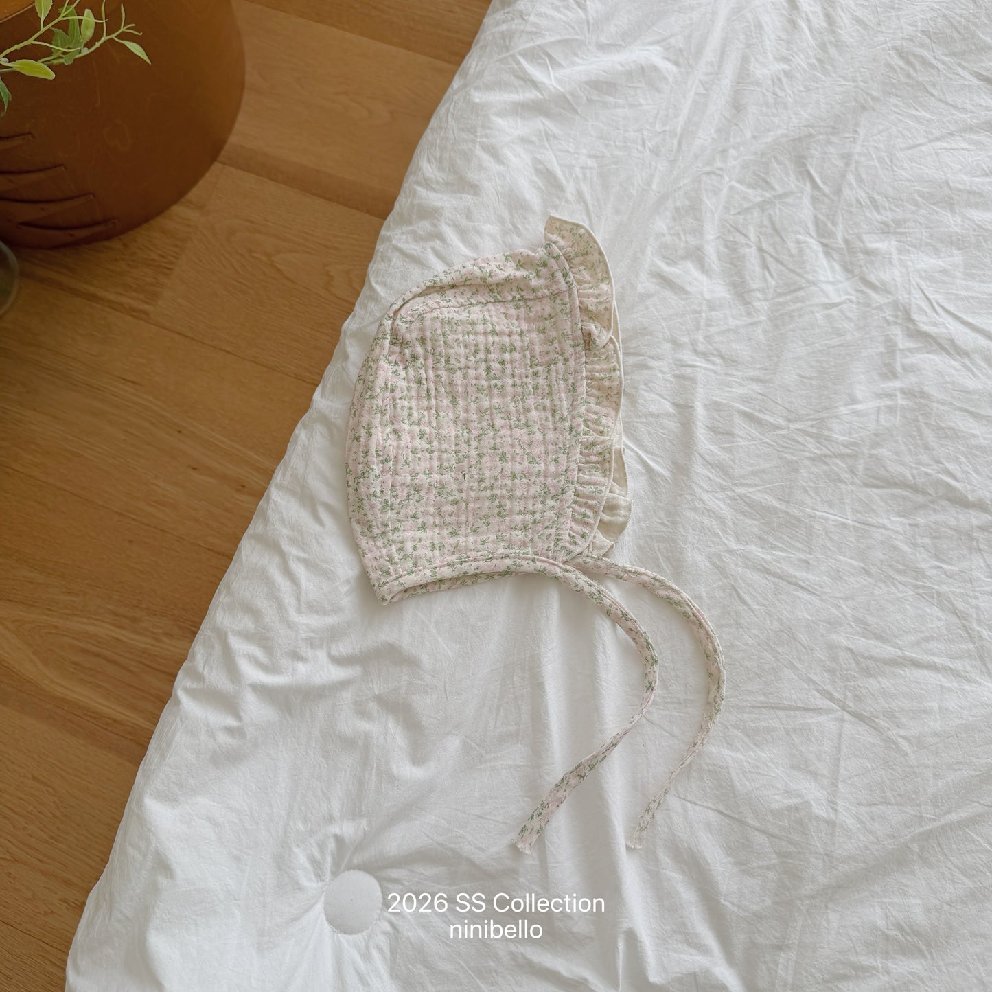 【PRE-ODER 10%OFF 〆6.30(火)】11.(BEBE 11) Kong Kong Frill Bonnet