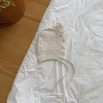 【PRE-ODER 10%OFF 〆6.30(火)】11.(BEBE 11) Kong Kong Frill Bonnet