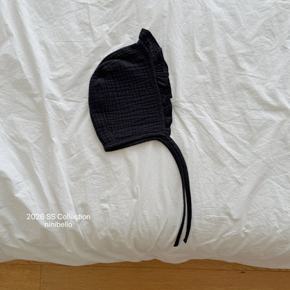 【PRE-ODER 10%OFF 〆6.30(火)】11.(BEBE 11) Kong Kong Frill Bonnet