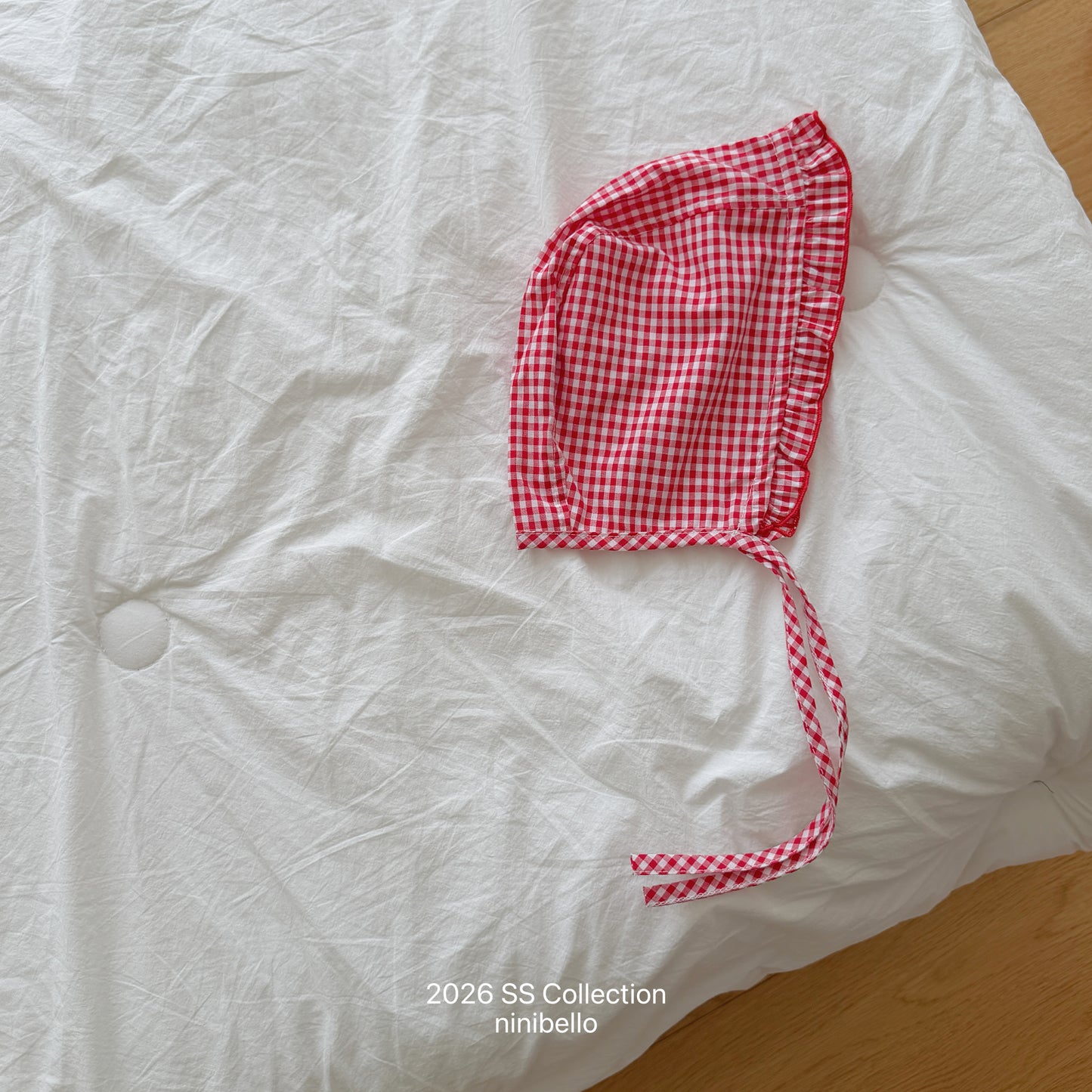 【PRE-ODER 10%OFF 〆6.30(火)】11.(BEBE 11) Kong Kong Frill Bonnet