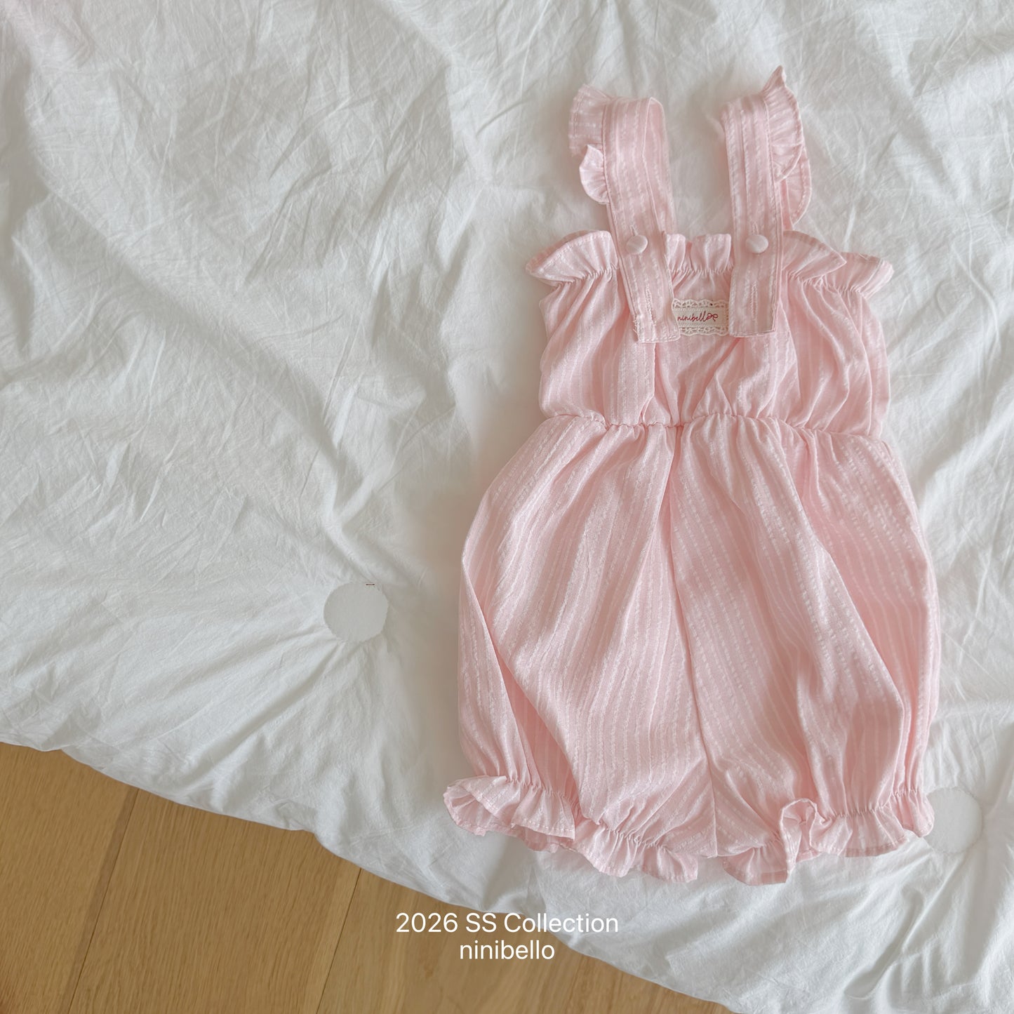 【PRE-ODER 10%OFF 〆6.30(火)】9.(BEBE 9) Picnic Overall Suit