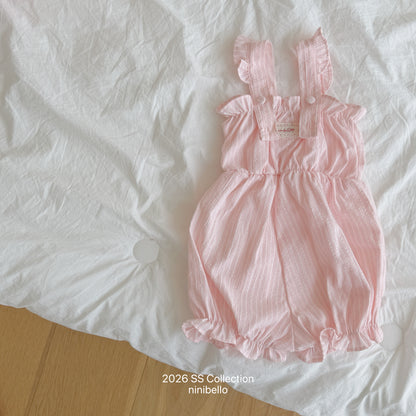 【PRE-ODER 10%OFF 〆6.30(火)】9.(BEBE 9) Picnic Overall Suit