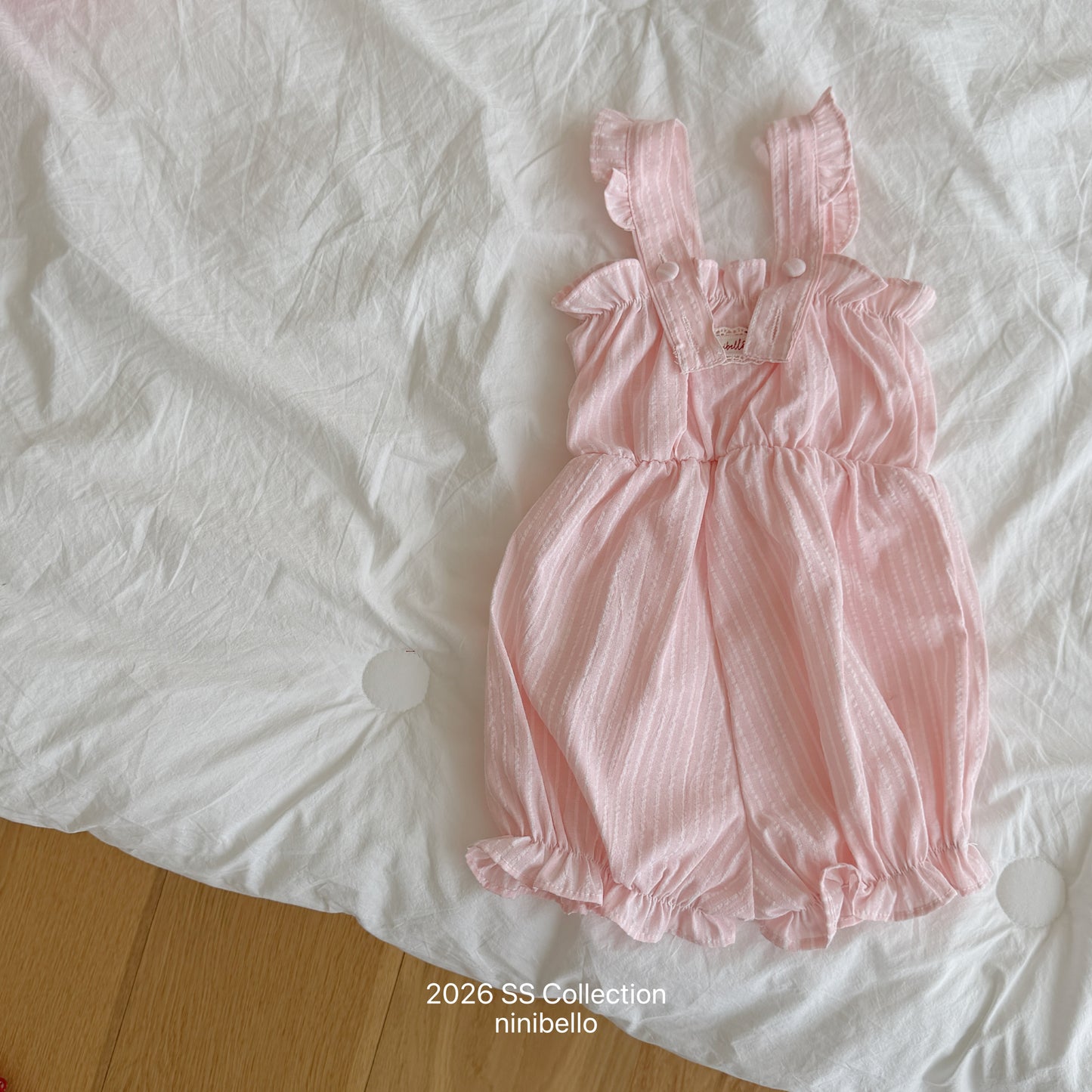 【PRE-ODER 10%OFF 〆6.30(火)】9.(BEBE 9) Picnic Overall Suit