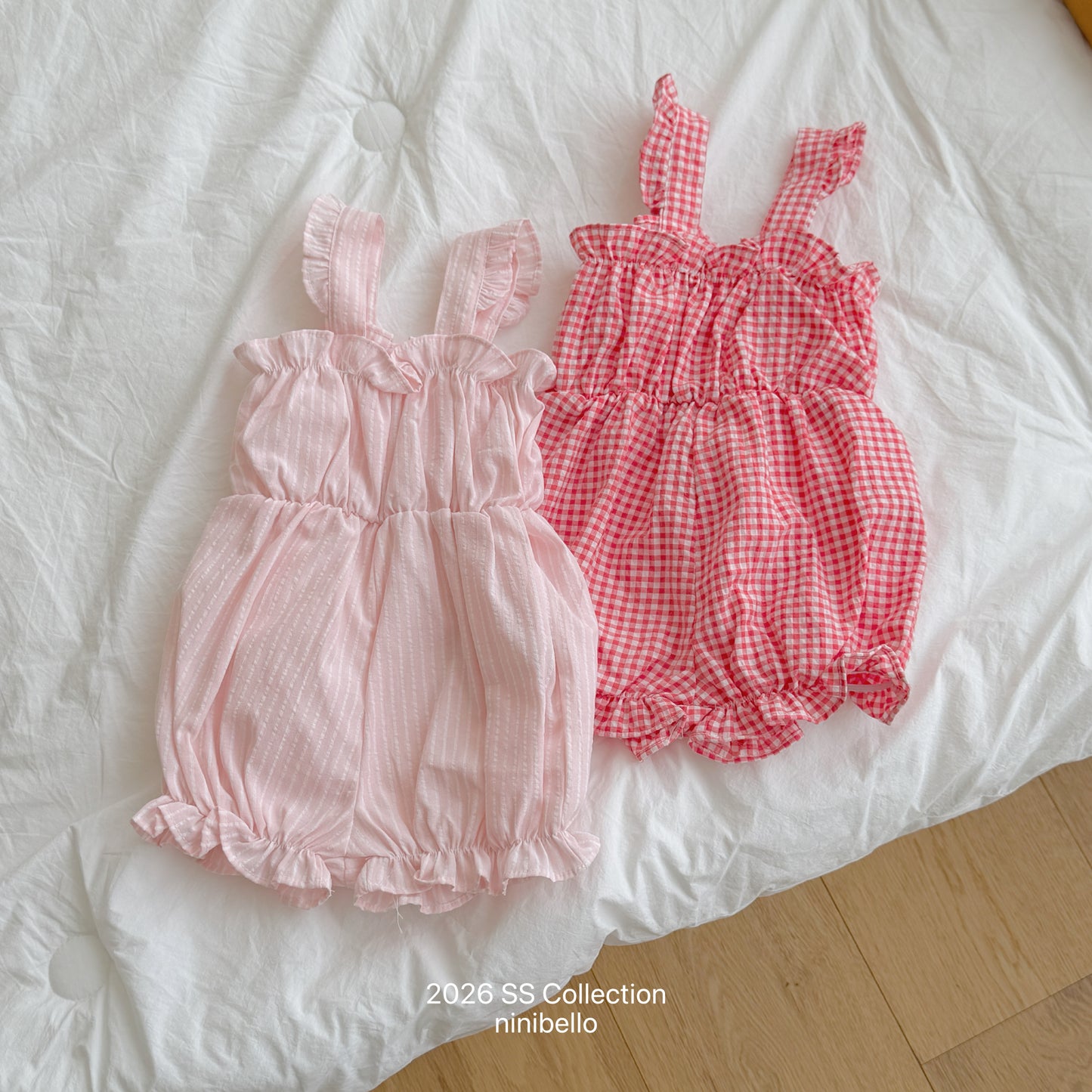 【PRE-ODER 10%OFF 〆6.30(火)】9.(BEBE 9) Picnic Overall Suit