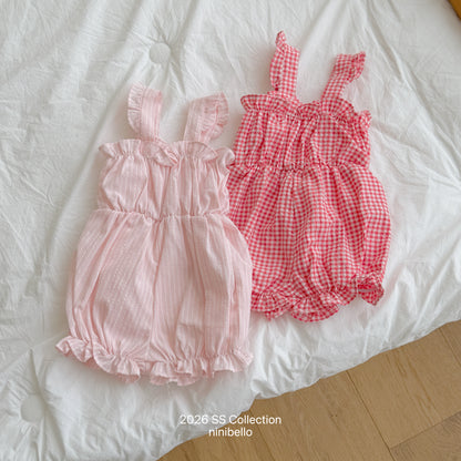 【PRE-ODER 10%OFF 〆6.30(火)】9.(BEBE 9) Picnic Overall Suit