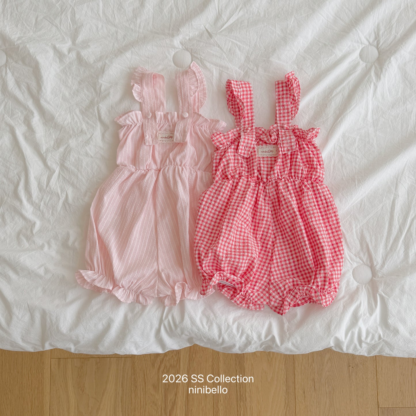 【PRE-ODER 10%OFF 〆6.30(火)】9.(BEBE 9) Picnic Overall Suit
