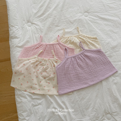 【PRE-ODER 10%OFF 〆6.30(火)】4.(BEBE 4) Momo Sleeveless Top