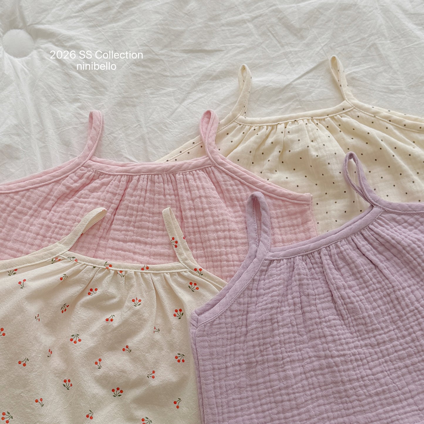 【PRE-ODER 10%OFF 〆6.30(火)】4.(BEBE 4) Momo Sleeveless Top