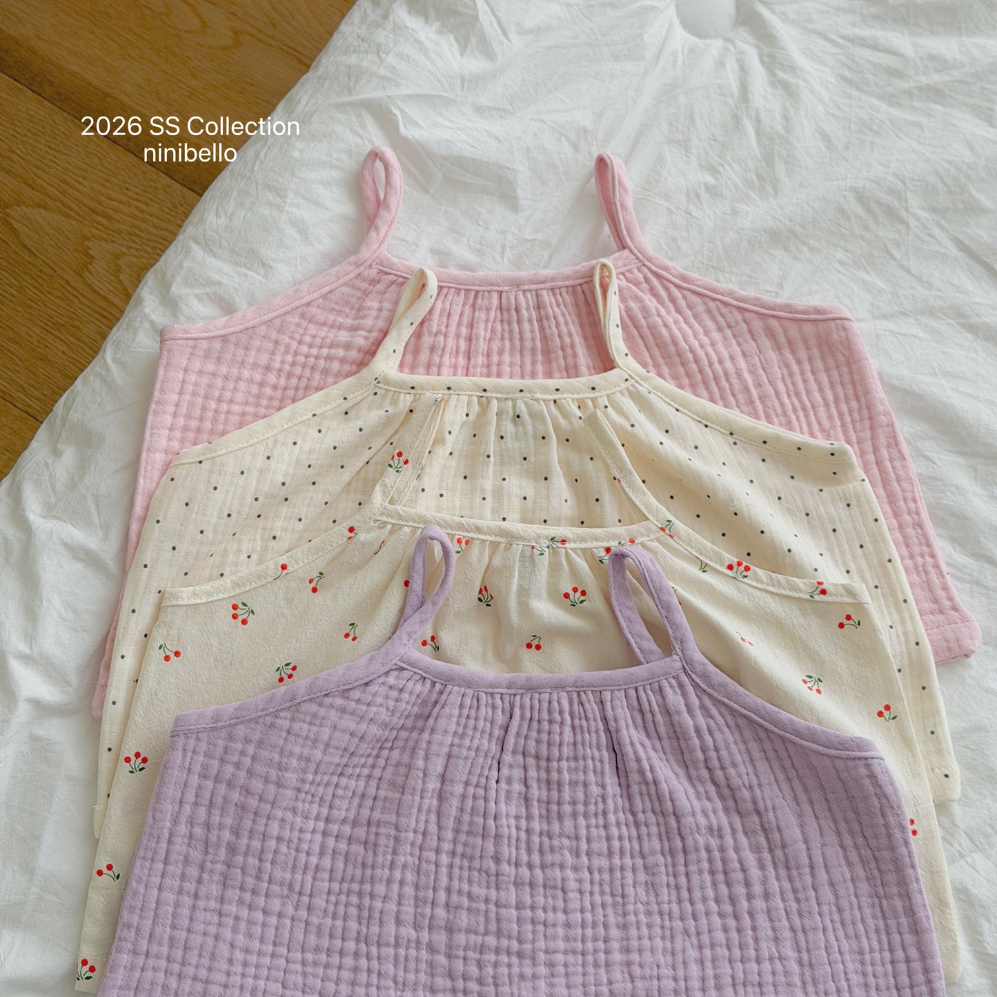 【PRE-ODER 10%OFF 〆6.30(火)】4.(BEBE 4) Momo Sleeveless Top
