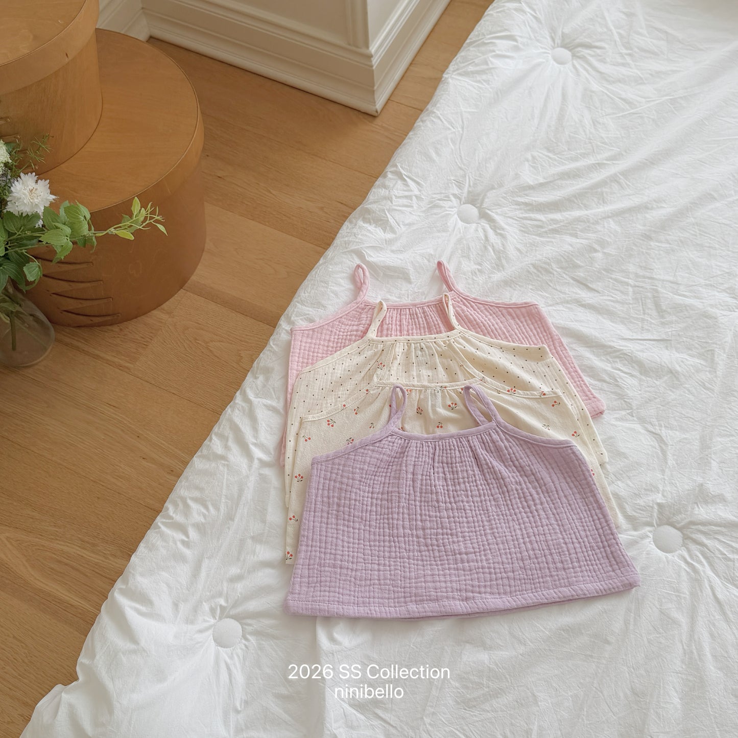 【PRE-ODER 10%OFF 〆6.30(火)】4.(BEBE 4) Momo Sleeveless Top