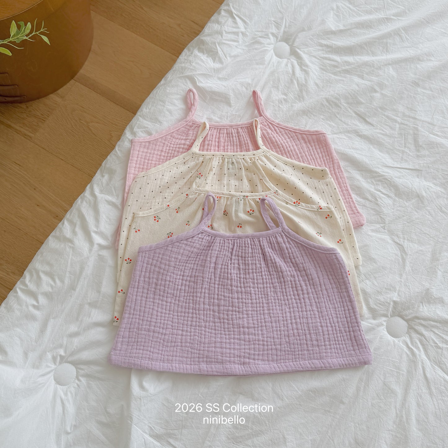【PRE-ODER 10%OFF 〆6.30(火)】4.(BEBE 4) Momo Sleeveless Top