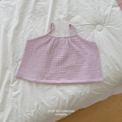 【PRE-ODER 10%OFF 〆6.30(火)】4.(BEBE 4) Momo Sleeveless Top