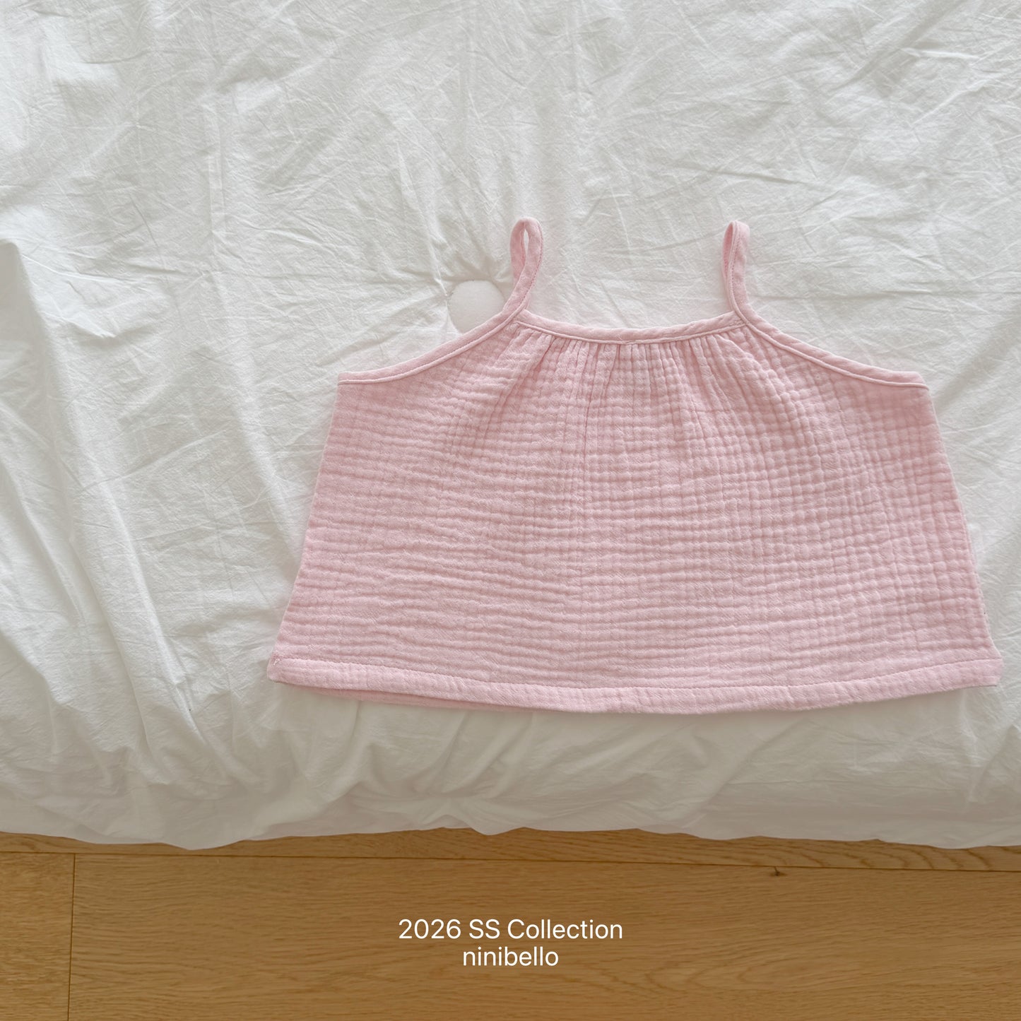 【PRE-ODER 10%OFF 〆6.30(火)】4.(BEBE 4) Momo Sleeveless Top