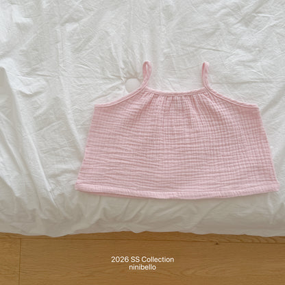 【PRE-ODER 10%OFF 〆6.30(火)】4.(BEBE 4) Momo Sleeveless Top