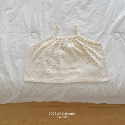 【PRE-ODER 10%OFF 〆6.30(火)】4.(BEBE 4) Momo Sleeveless Top