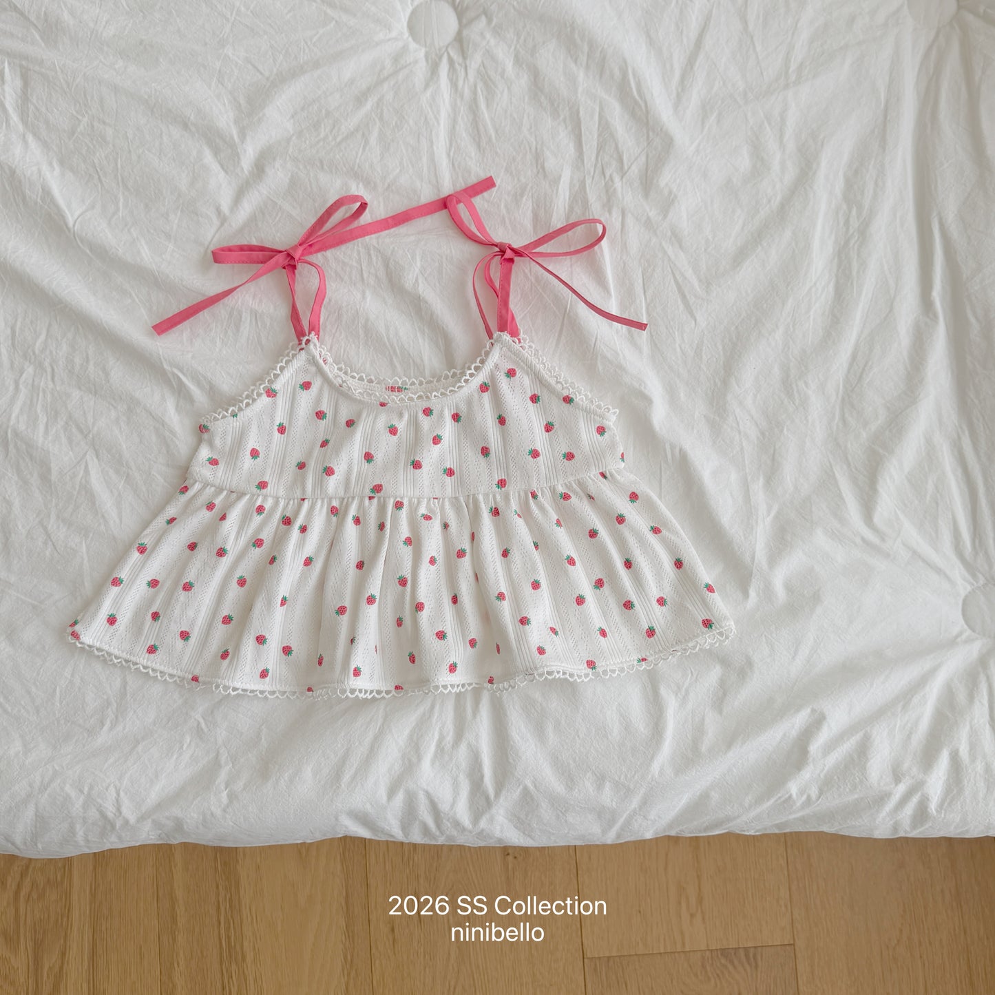 【PRE-ODER 10%OFF 〆6.30(火)】18.Berry Eyelet Blouse Top