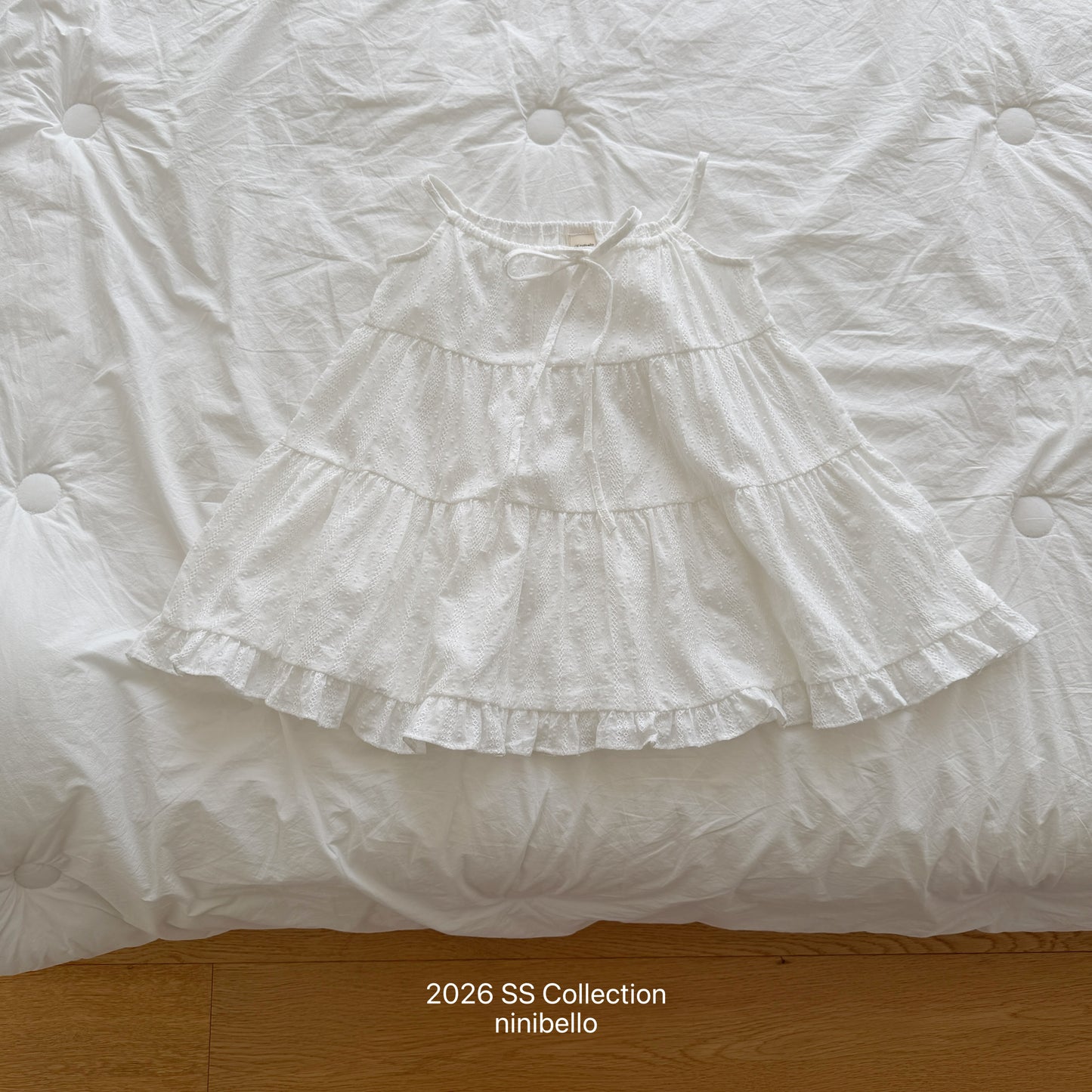 【PRE-ODER 10%OFF 〆6.30(火)】15.Pure Tiered Dress