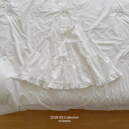 【PRE-ODER 10%OFF 〆6.30(火)】15.Pure Tiered Dress