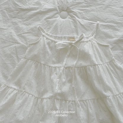【PRE-ODER 10%OFF 〆6.30(火)】15.Pure Tiered Dress