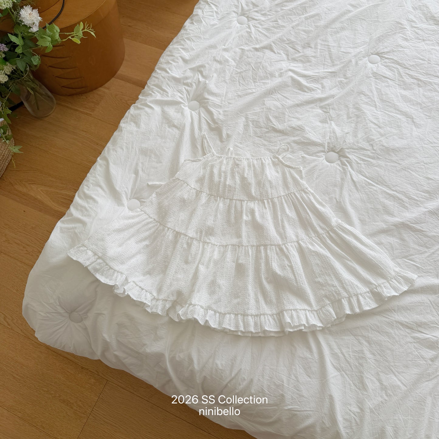 【PRE-ODER 10%OFF 〆6.30(火)】15.Pure Tiered Dress