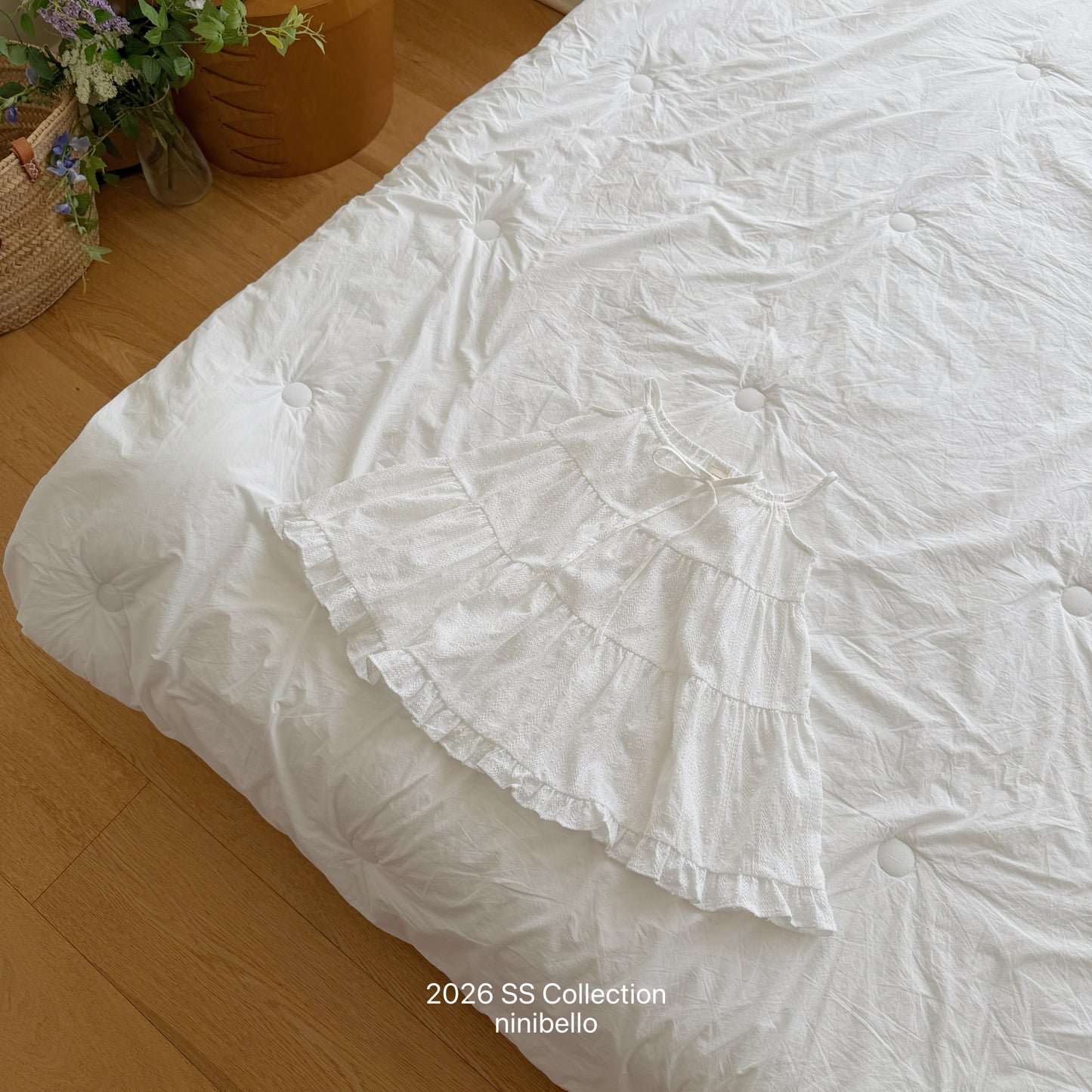 【PRE-ODER 10%OFF 〆6.30(火)】15.Pure Tiered Dress