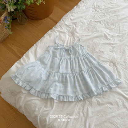 【PRE-ODER 10%OFF 〆6.30(火)】15.Pure Tiered Dress