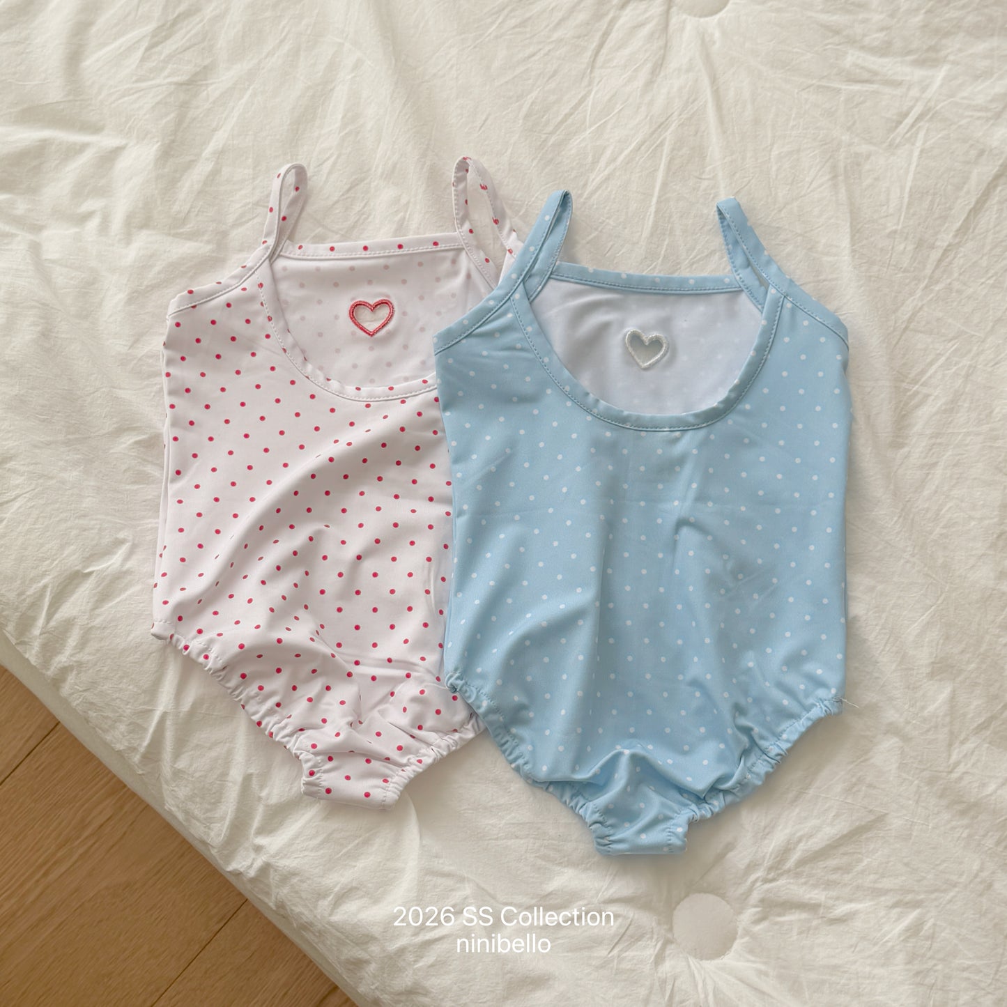 【PRE-ODER 10%OFF 〆6.30(火)】20.ACC) Candy Dot Swimwear (Bonnet Set)