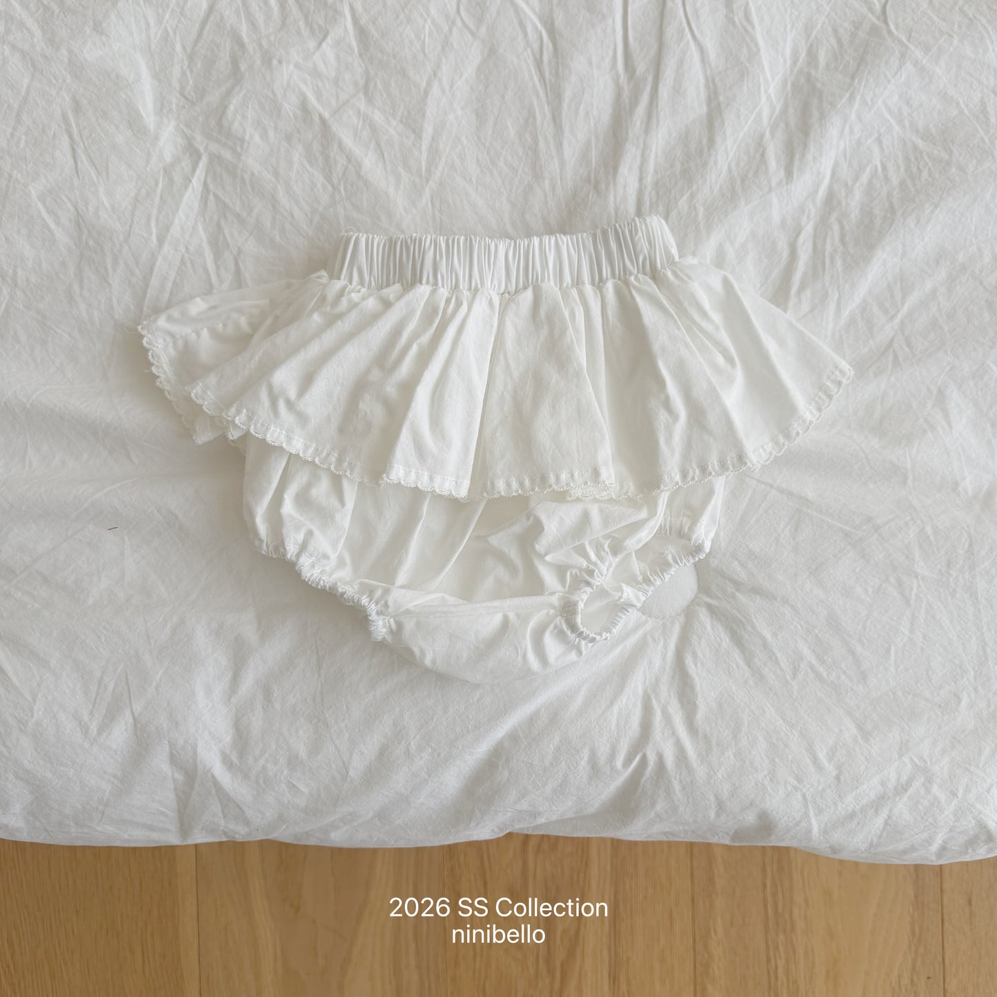 【PRE-ODER 10%OFF 〆6.30(火)】7.(BEBE 7) Bubble Pop Skirt Bloomers