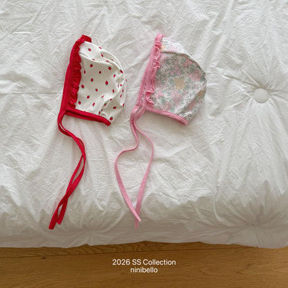 【PRE-ODER 10%OFF 〆6.30(火)】19.ACC) Rosy Berry Swimwear