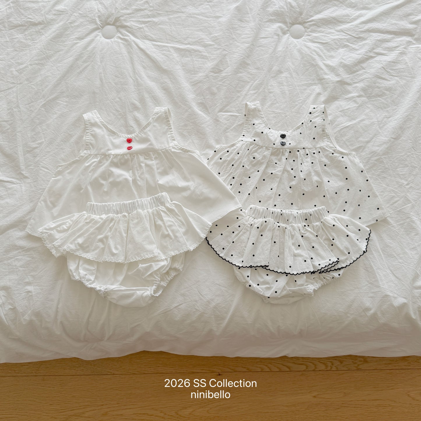 【PRE-ODER 10%OFF 〆6.30(火)】7.(BEBE 7) Bubble Pop Skirt Bloomers