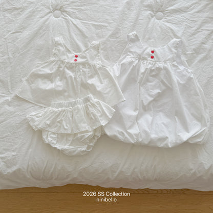 【PRE-ODER 10%OFF 〆6.30(火)】7.(BEBE 7) Bubble Pop Skirt Bloomers