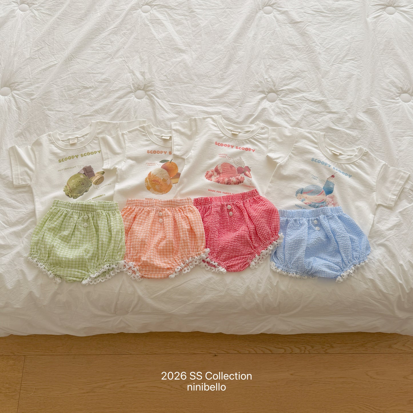 【PRE-ODER 10%OFF 〆6.30(火)】2.(BEBE 2) Saekom Lace Bloomers