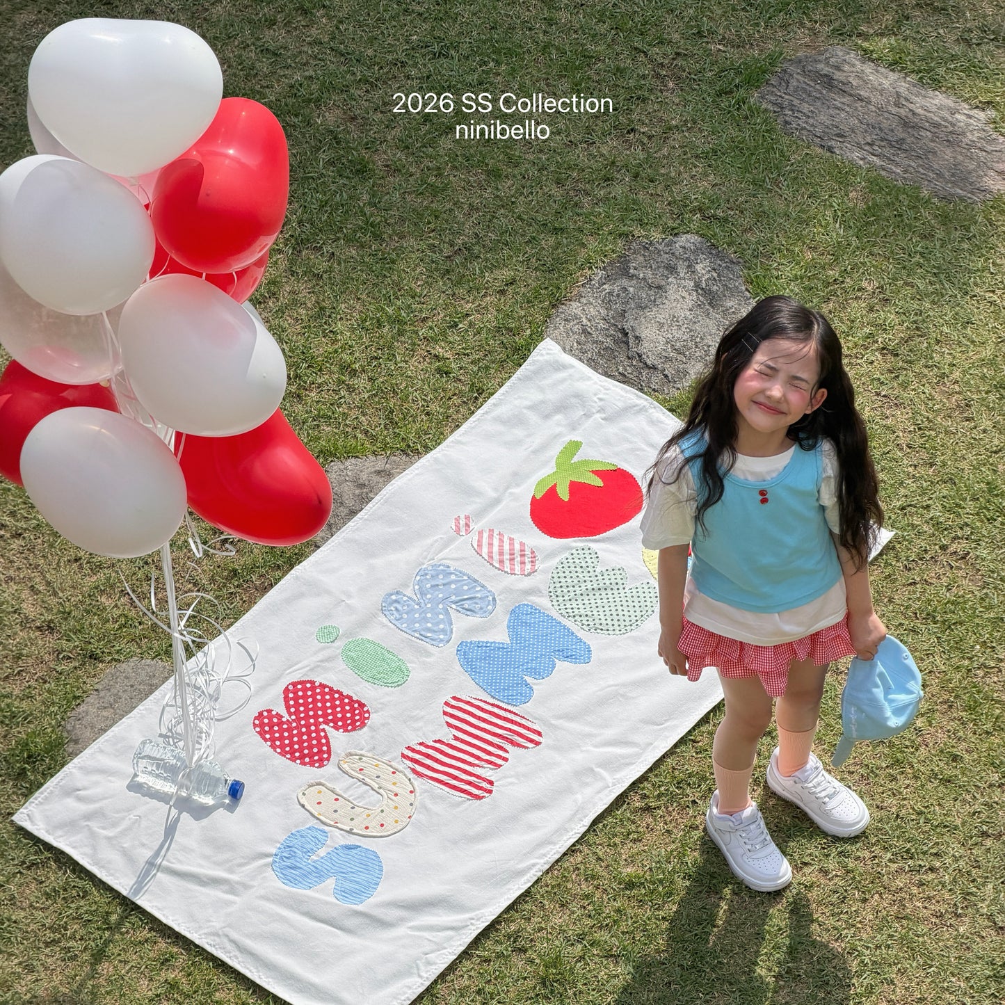 【PRE-ODER 10%OFF 〆6.30(火)】8.Tomato Button Sleeveless Tee