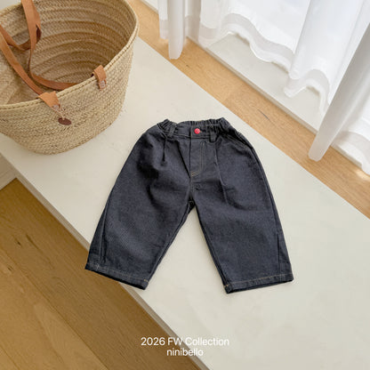 37.Tommy Heart Denim Pants