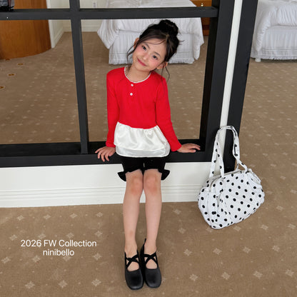 16.Eyelet Tulip Layered Top